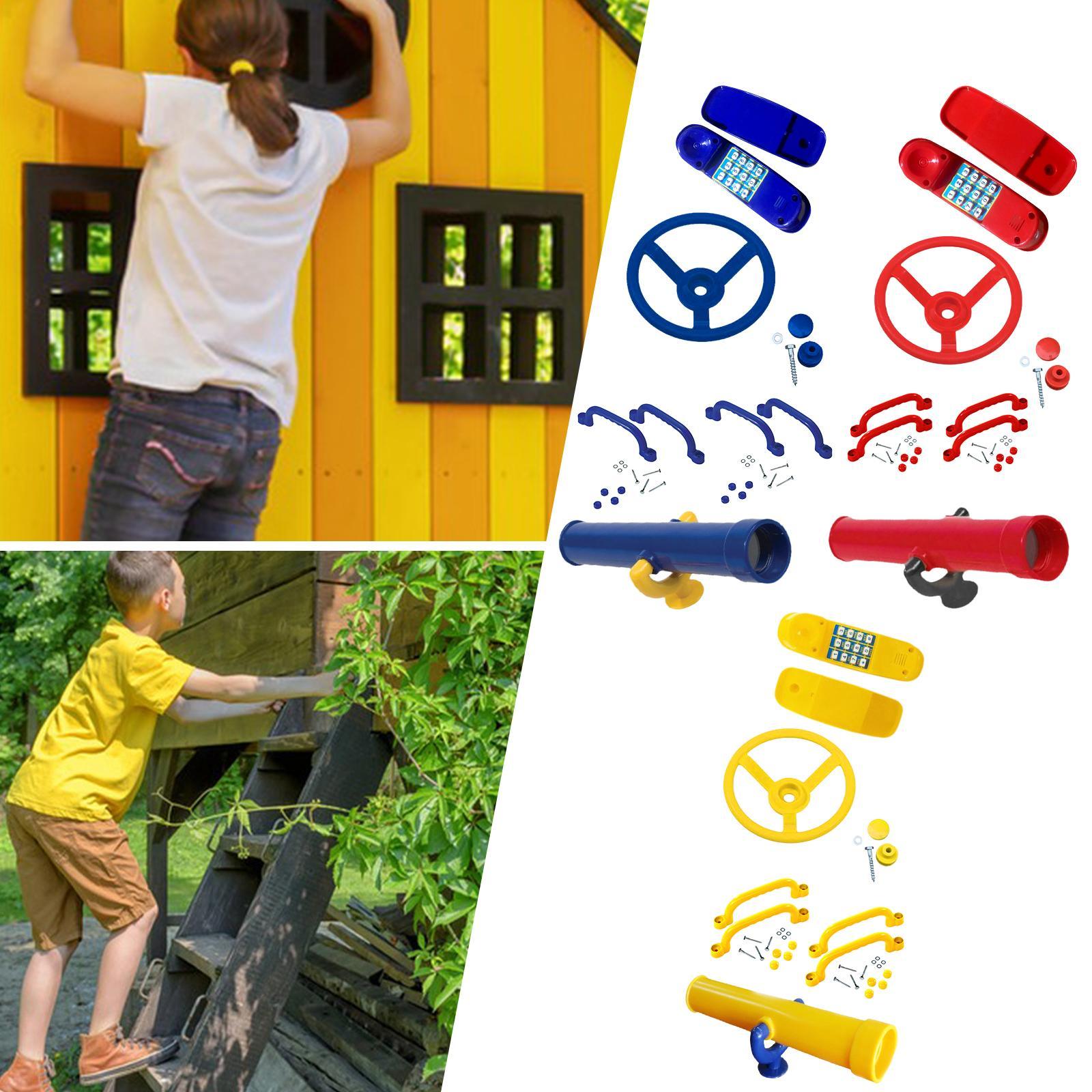 لعبة عجلة قيادة للأطفال للأعما - مراجعة Kids Outdoor Climbing Frame وسعره