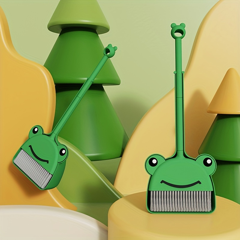مجموعة مكنسة ومجرفة غبار، طقم  - مراجعة Kids Outdoor Broom وسعره