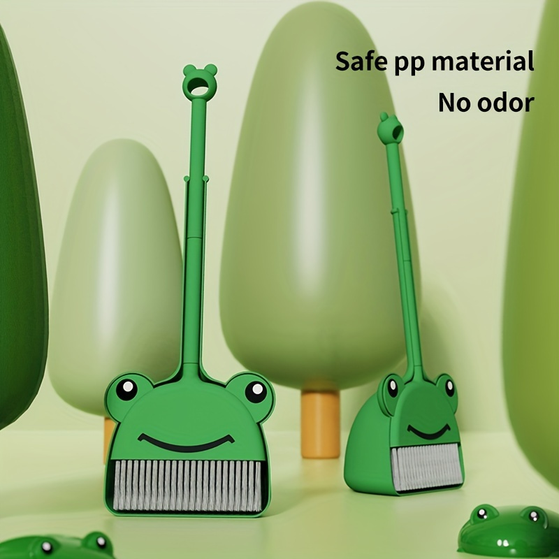 مجموعة مكنسة ومجرفة غبار، طقم  - مراجعة Kids Outdoor Broom وسعره